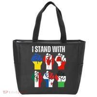 I Stand With Ukraine Canada Greenland Mexico Panama Gaza Tote Bag thumb 0