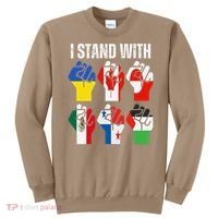 I Stand With Ukraine Canada Greenland Mexico Panama Gaza Sweatshirt thumb 0