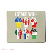 I Stand With Ukraine Canada Greenland Mexico Panama Gaza Mousepad thumb 0