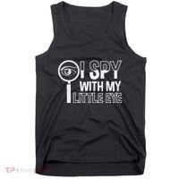 I Spy With My Eye Secret Agents Tank Top thumb 0