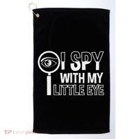 I Spy With My Eye Secret Agents Golf Towel thumb 0