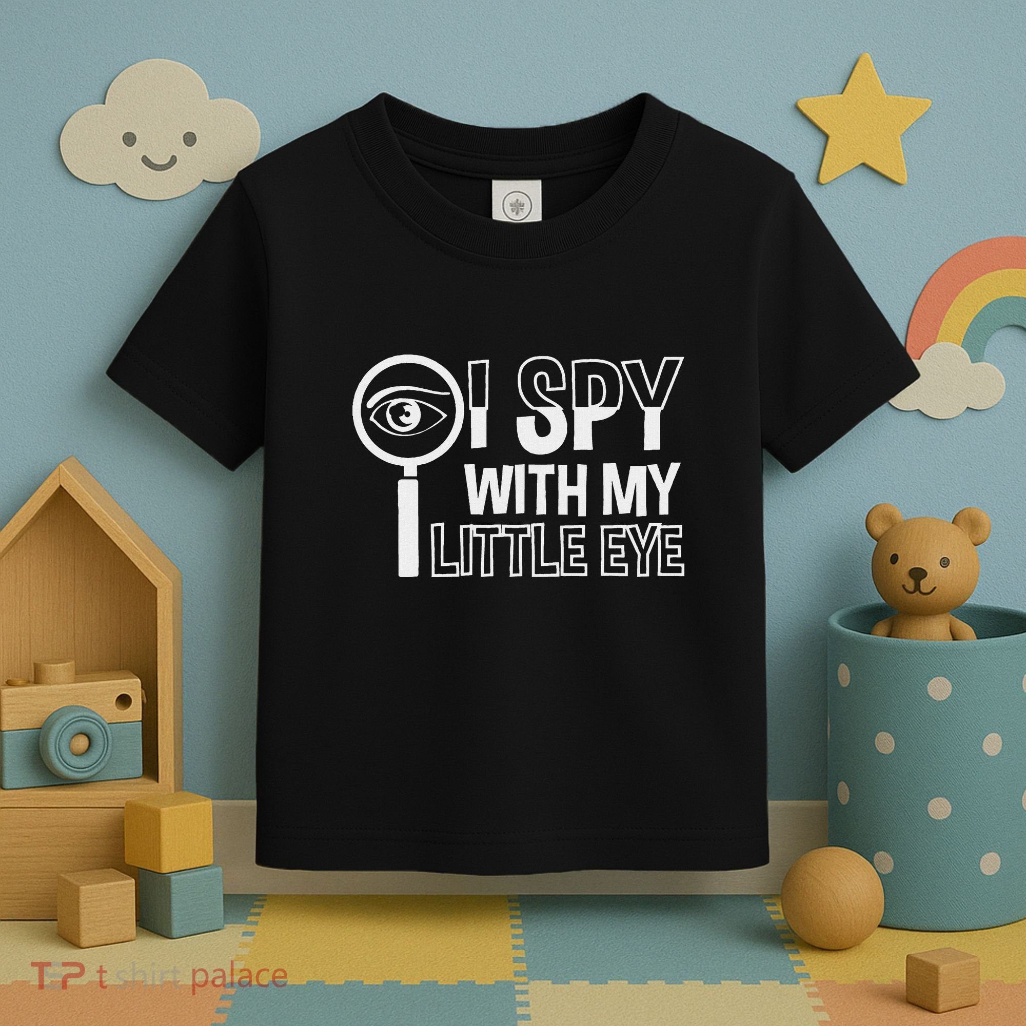 I Spy With My Eye Secret Agents Toddler T-Shirt