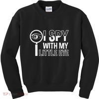 I Spy With My Eye Secret Agents Kids Sweatshirt thumb 0