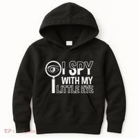 I Spy With My Eye Secret Agents Kids Hoodie thumb 0