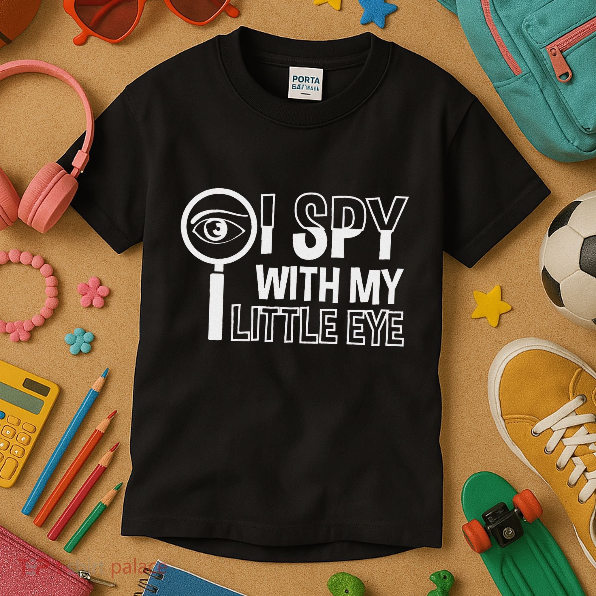 I Spy With My Eye Secret Agents Kids T-Shirt