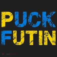 I Stand With Ukraine Puck Futin Support Women's Sweatshirt thumb 2