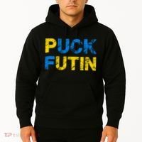 I Stand With Ukraine Puck Futin Support Hoodie thumb 2