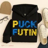 I Stand With Ukraine Puck Futin Support Hoodie thumb 4
