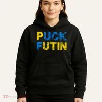 I Stand With Ukraine Puck Futin Support Hoodie thumb 5