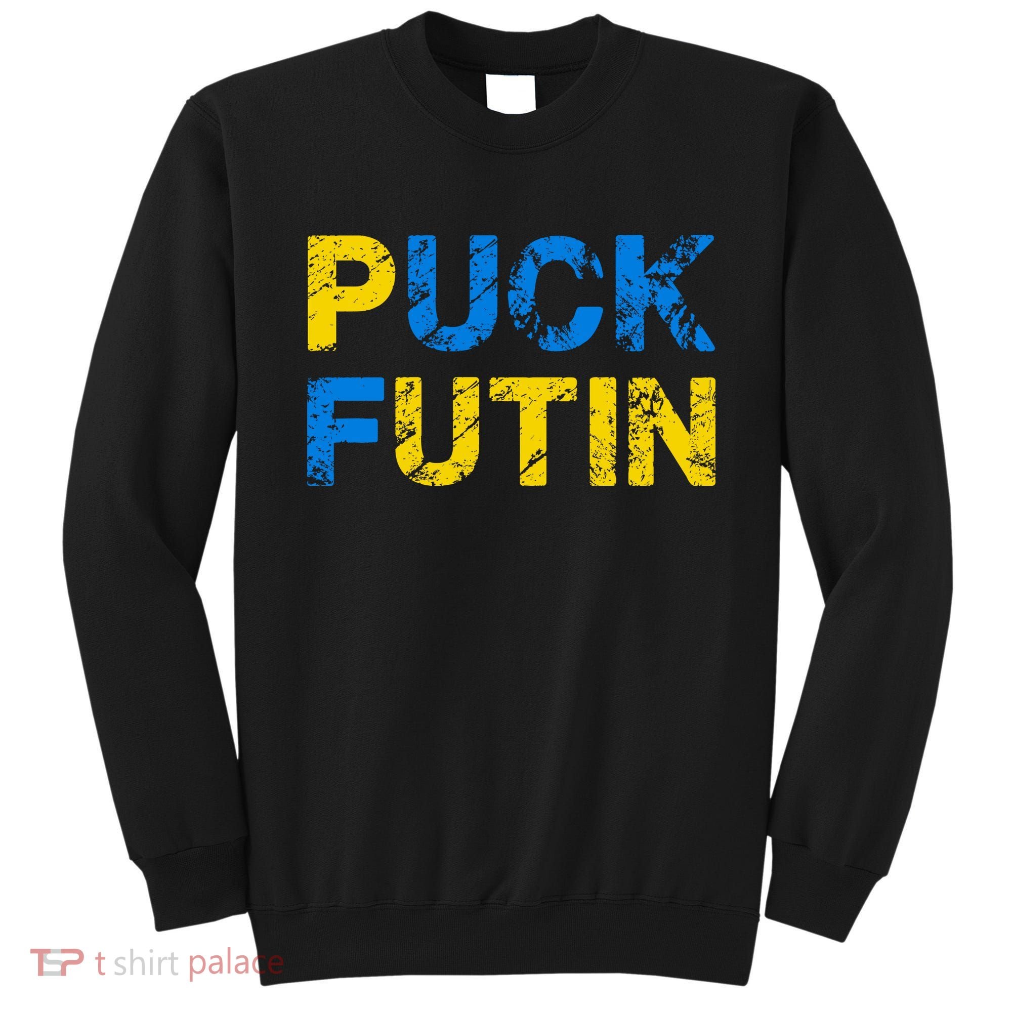 I Stand With Ukraine Puck Futin Support Sweatshirt
