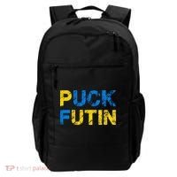 I Stand With Ukraine Puck Futin Support Backpack thumb 0