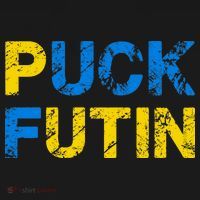 I Stand With Ukraine Puck Futin Support Pajama Set thumb 2