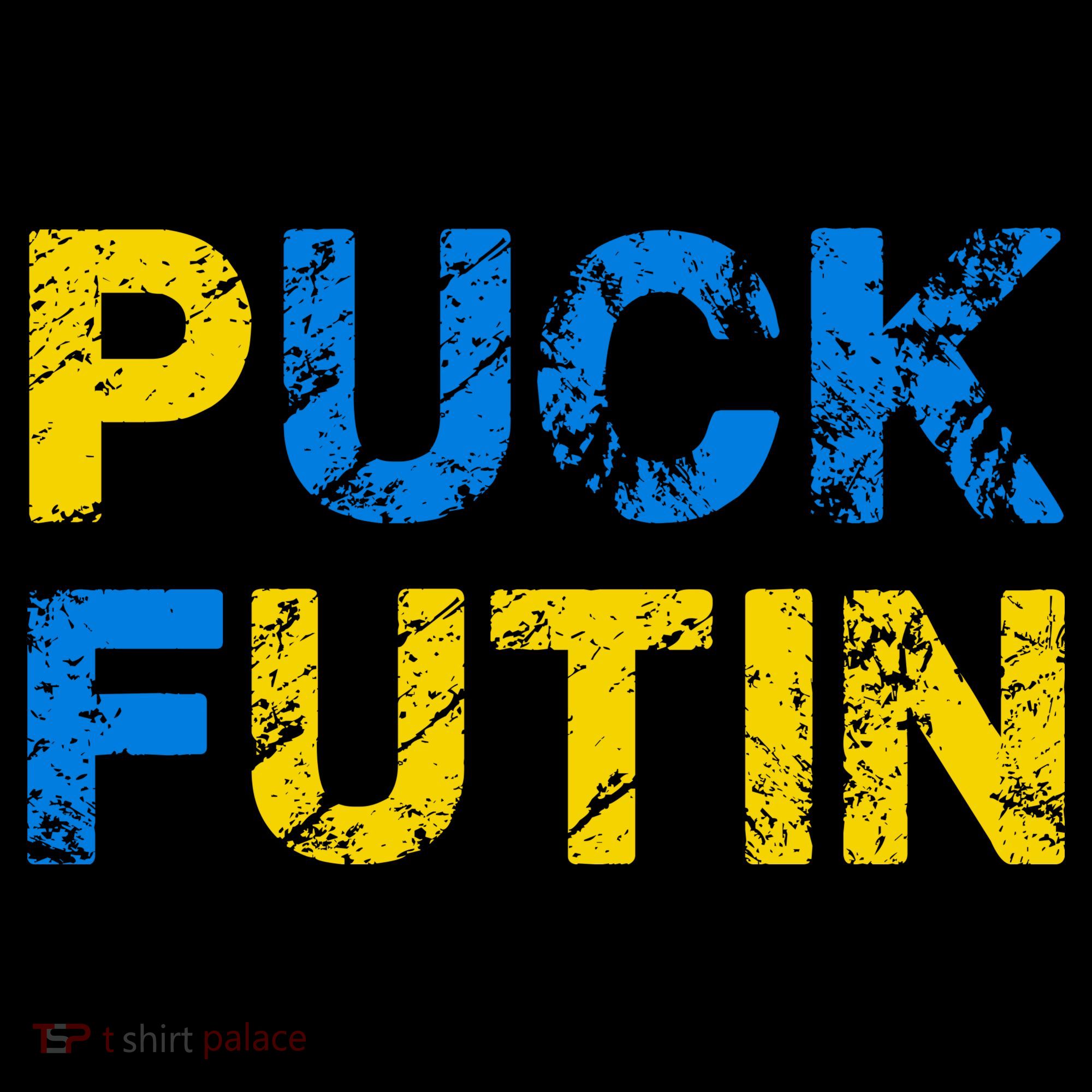 I Stand With Ukraine Puck Futin Support Women's Tank Top