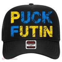 I Stand With Ukraine Puck Futin Support Hat thumb 0