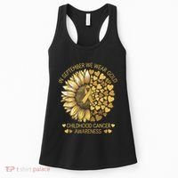 In September We Wear Gold Childhood Cancer Awareness Women's Tank Top thumb 0