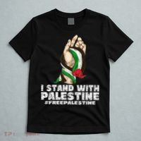 I Stand With Palestine For Their Freedom Free Palestine T-Shirt thumb 5