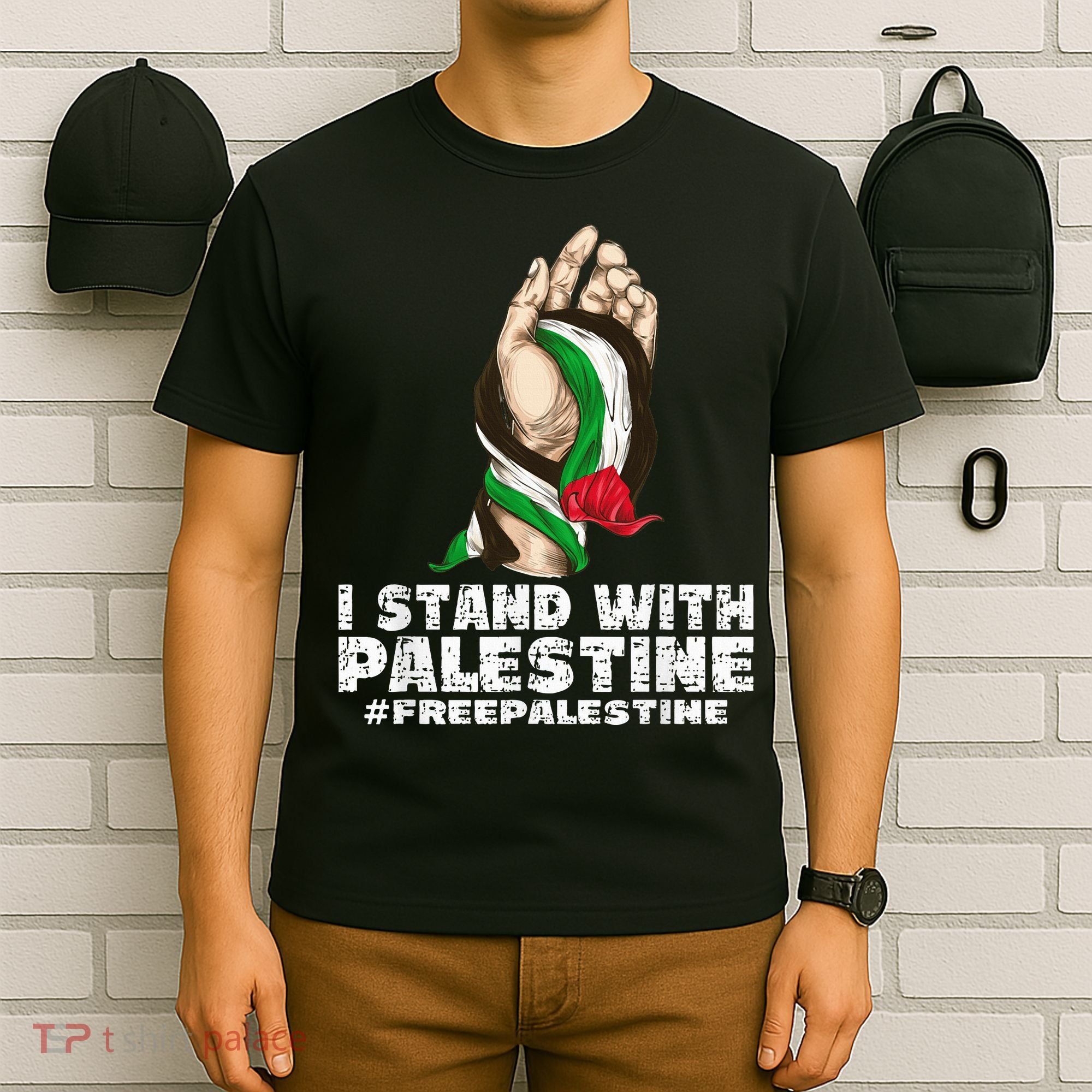 I Stand With Palestine For Their Freedom Free Palestine T-Shirt