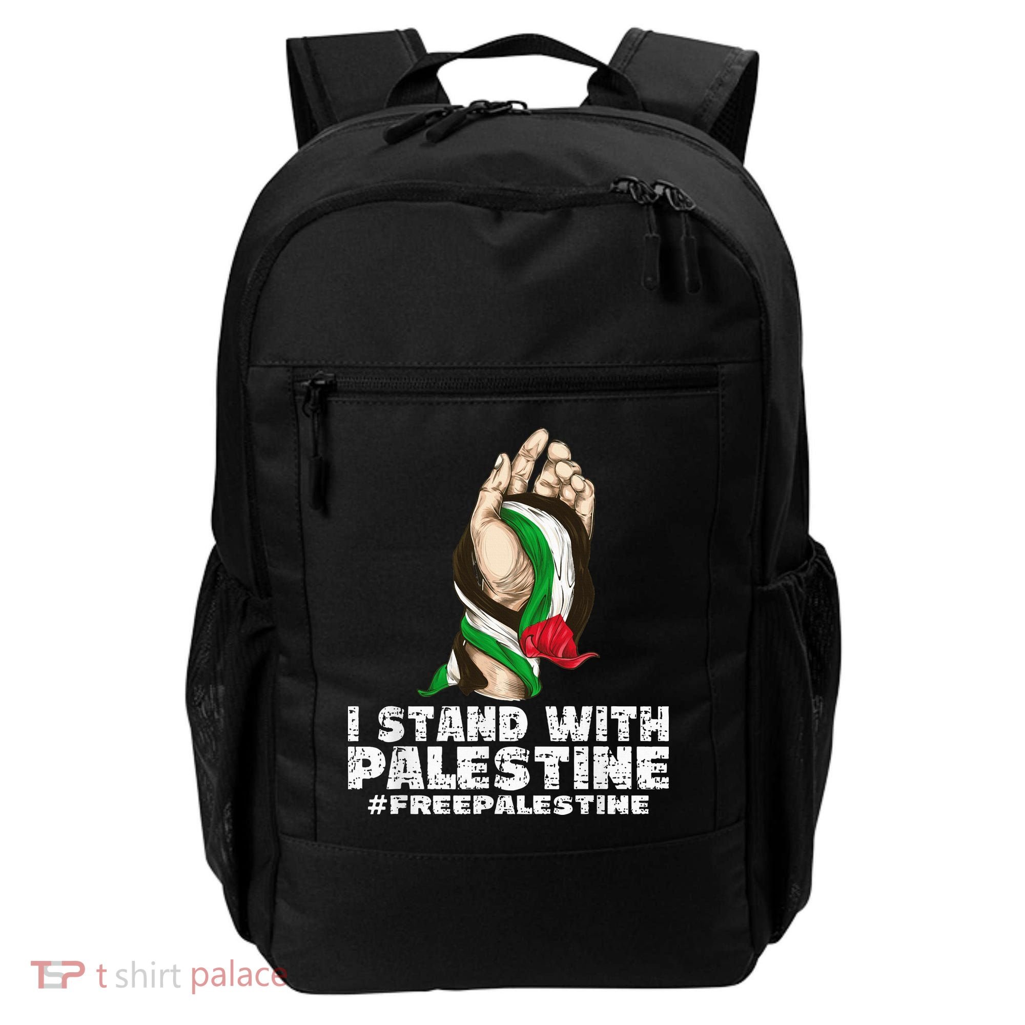 I Stand With Palestine For Their Freedom Free Palestine Backpack