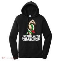 I Stand With Palestine For Their Freedom Free Palestine Women's Hoodie thumb 0