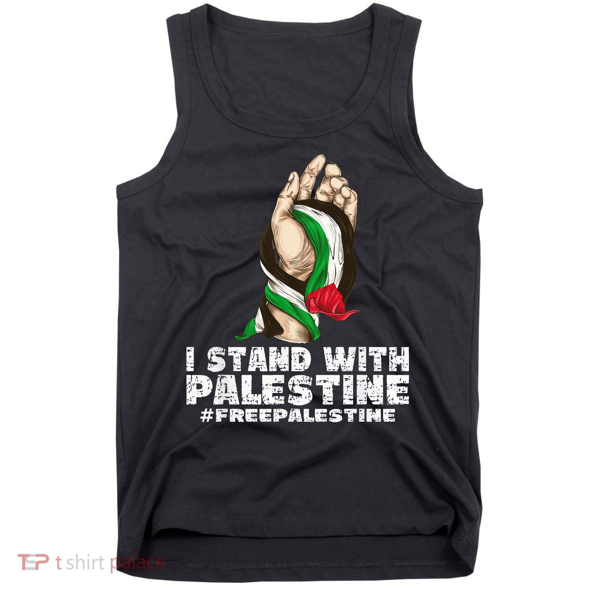 I Stand With Palestine For Their Freedom Free Palestine Tank Top