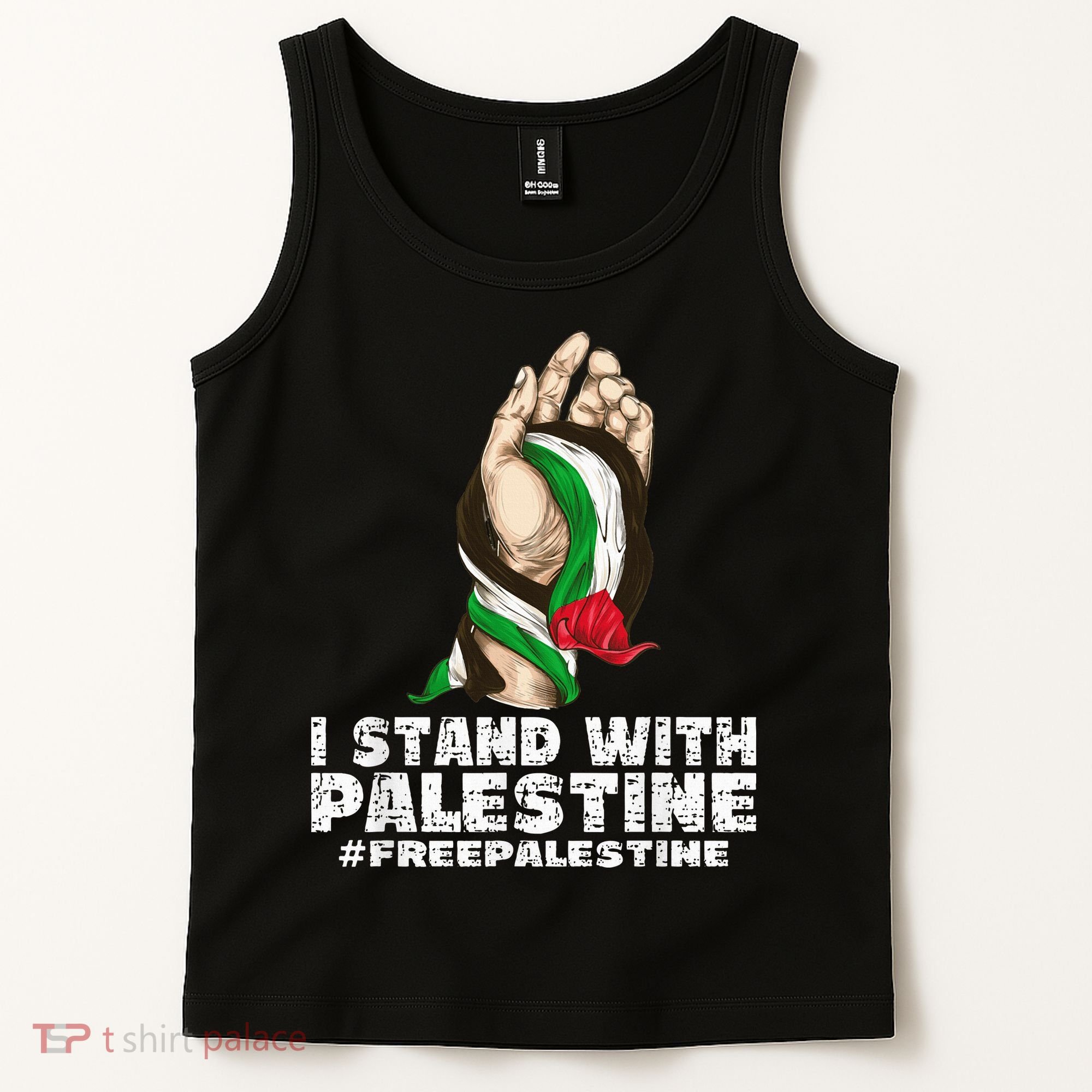 I Stand With Palestine For Their Freedom Free Palestine Tank Top