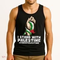 I Stand With Palestine For Their Freedom Free Palestine Tank Top thumb 3
