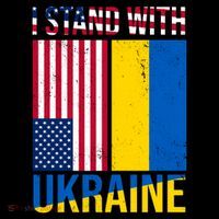 I Stand With Ukraine USA Flag Coffee Mug thumb 5