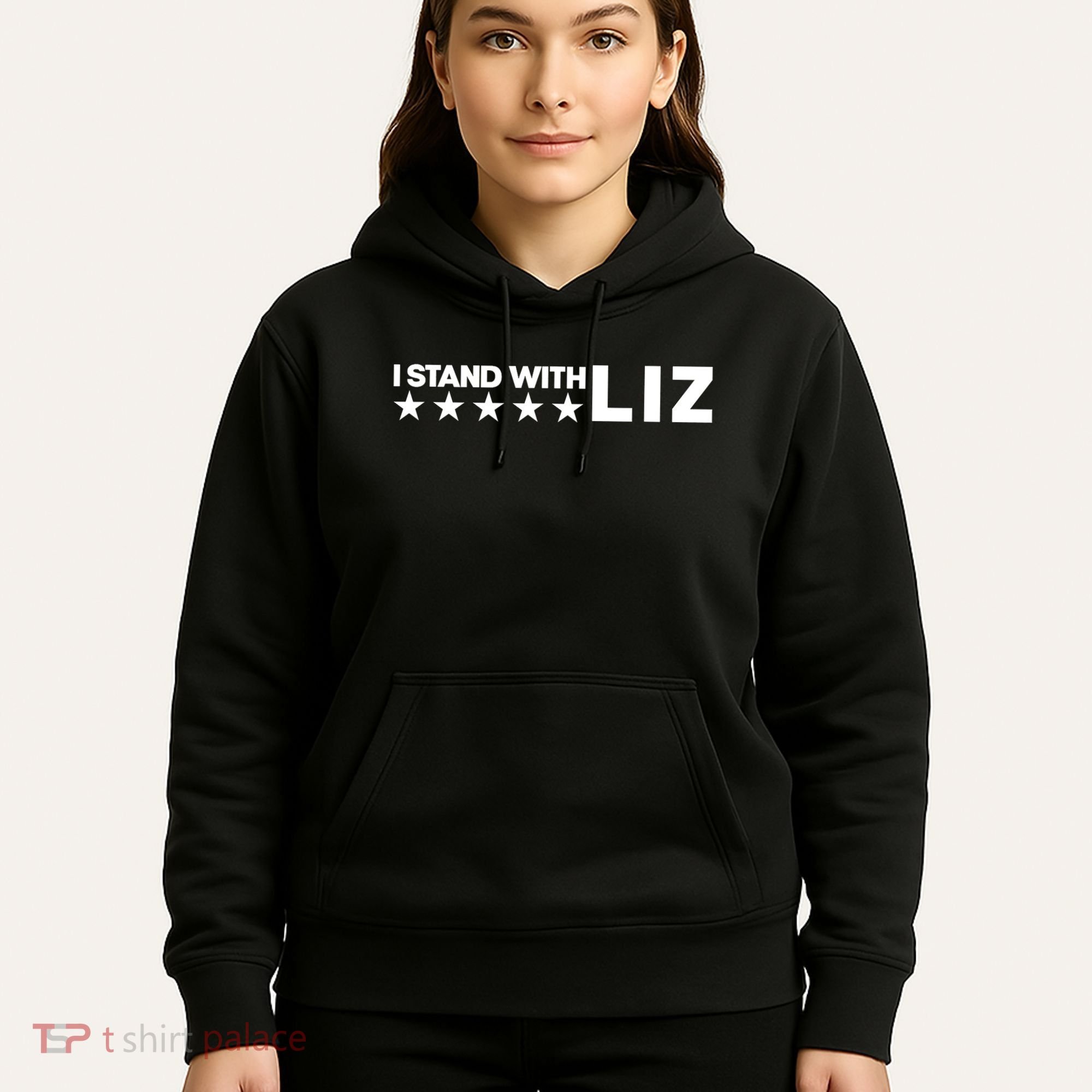 I Stand With Liz Support Liz Cheney Politic Hoodie