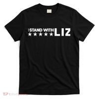 I Stand With Liz Support Liz Cheney Politic T-Shirt thumb 0