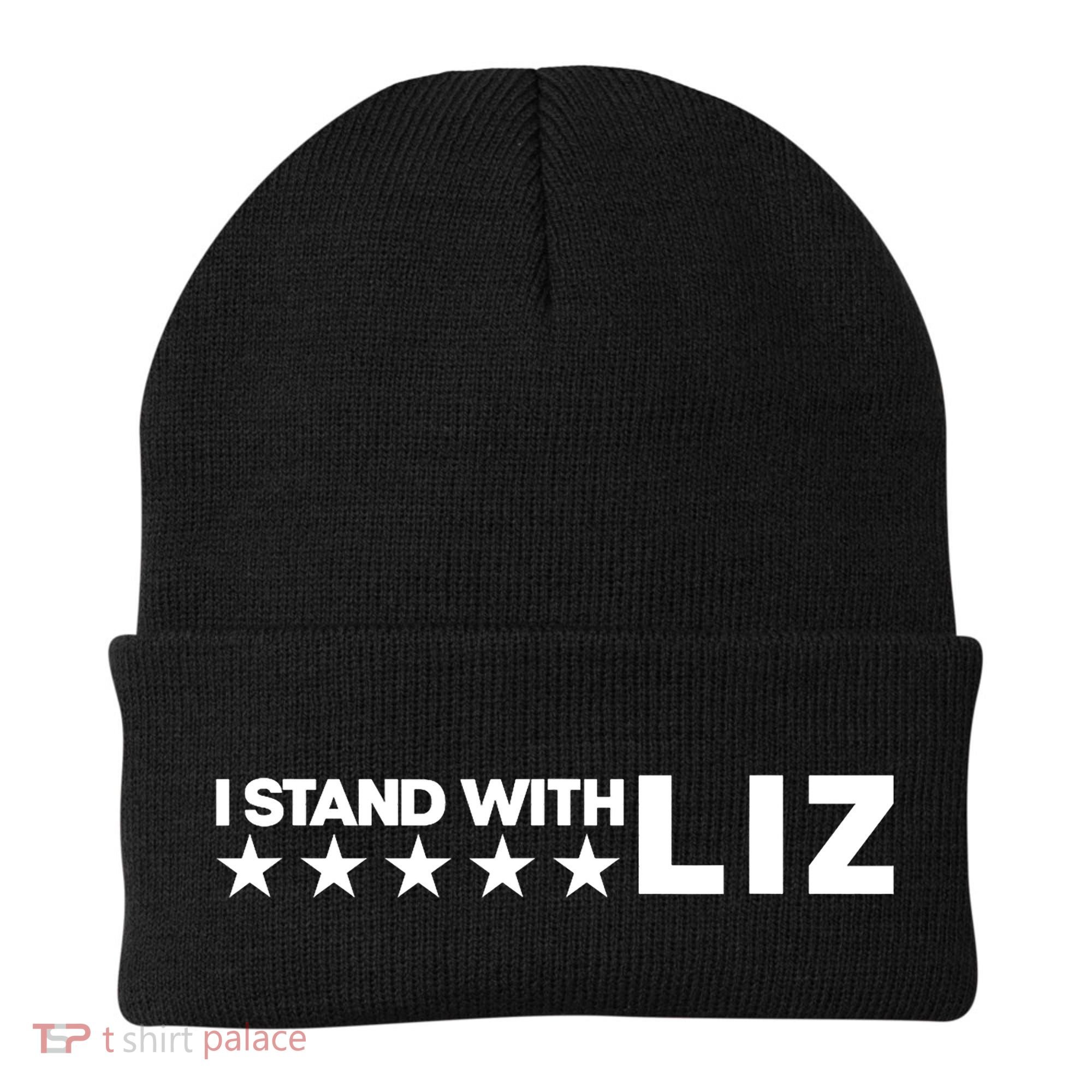 I Stand With Liz Support Liz Cheney Politic Beanie