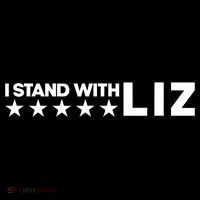 I Stand With Liz Support Liz Cheney Politic Women's Hoodie thumb 2