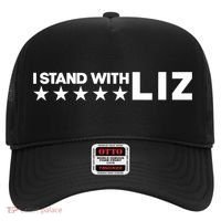 I Stand With Liz Support Liz Cheney Politic Hat thumb 0