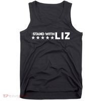 I Stand With Liz Support Liz Cheney Politic Tank Top thumb 0