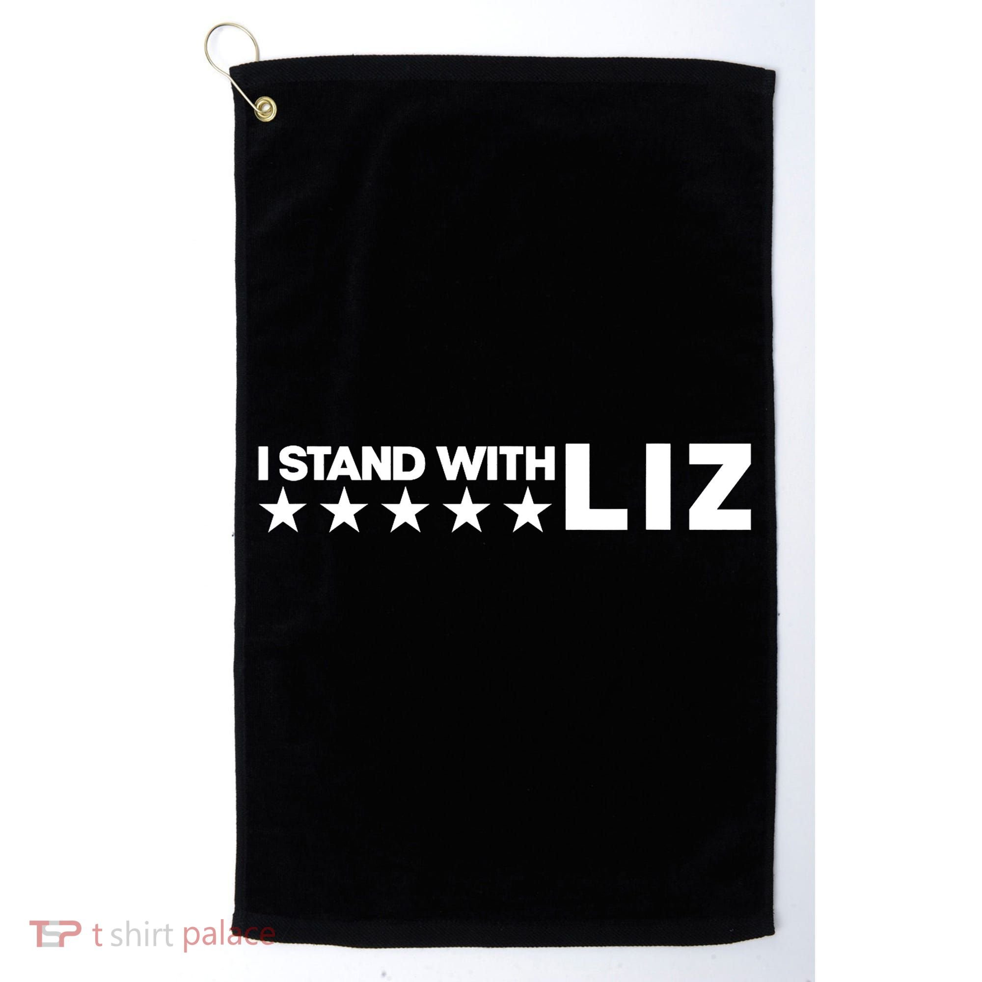 I Stand With Liz Support Liz Cheney Politic Golf Towel