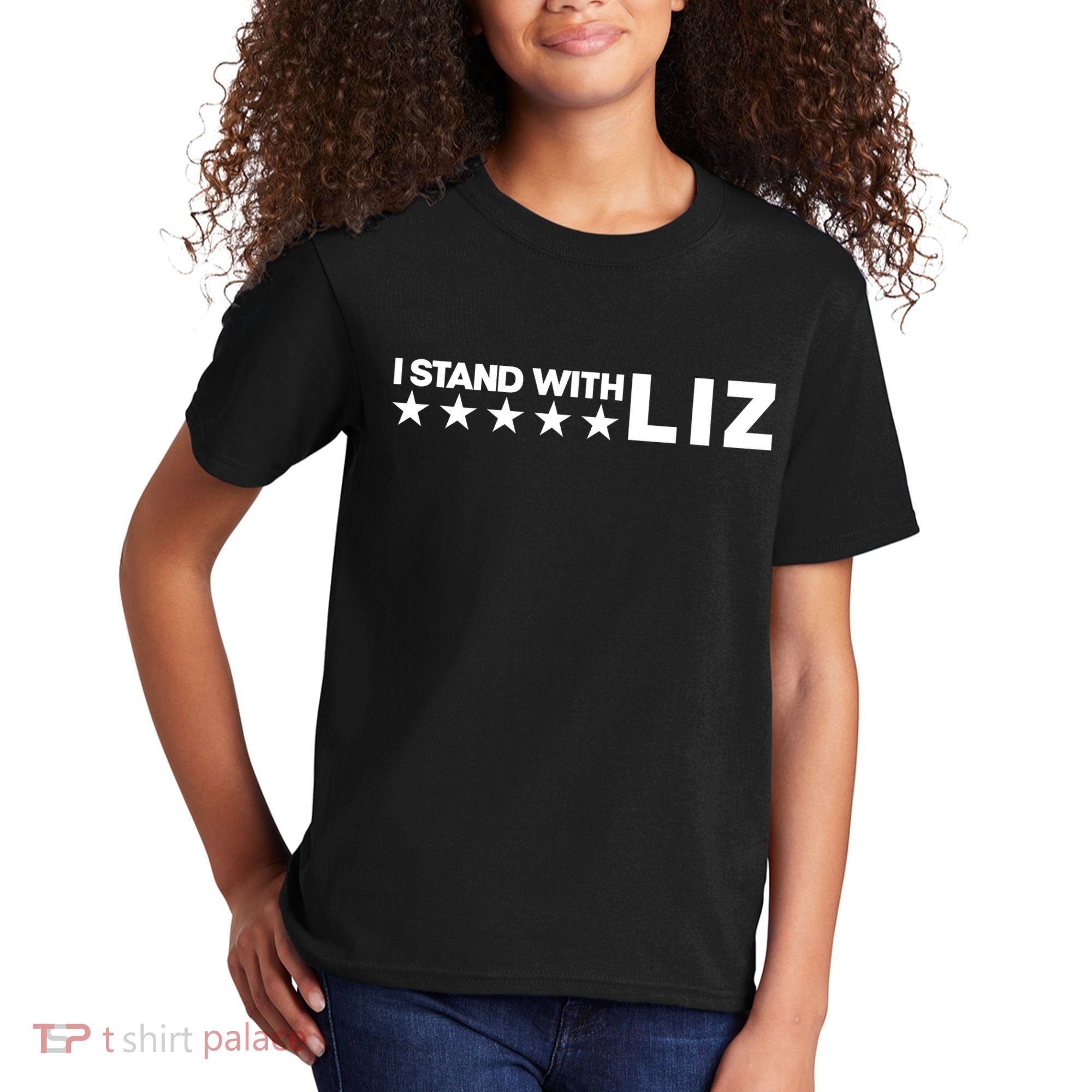 I Stand With Liz Support Liz Cheney Politic Kids T-Shirt