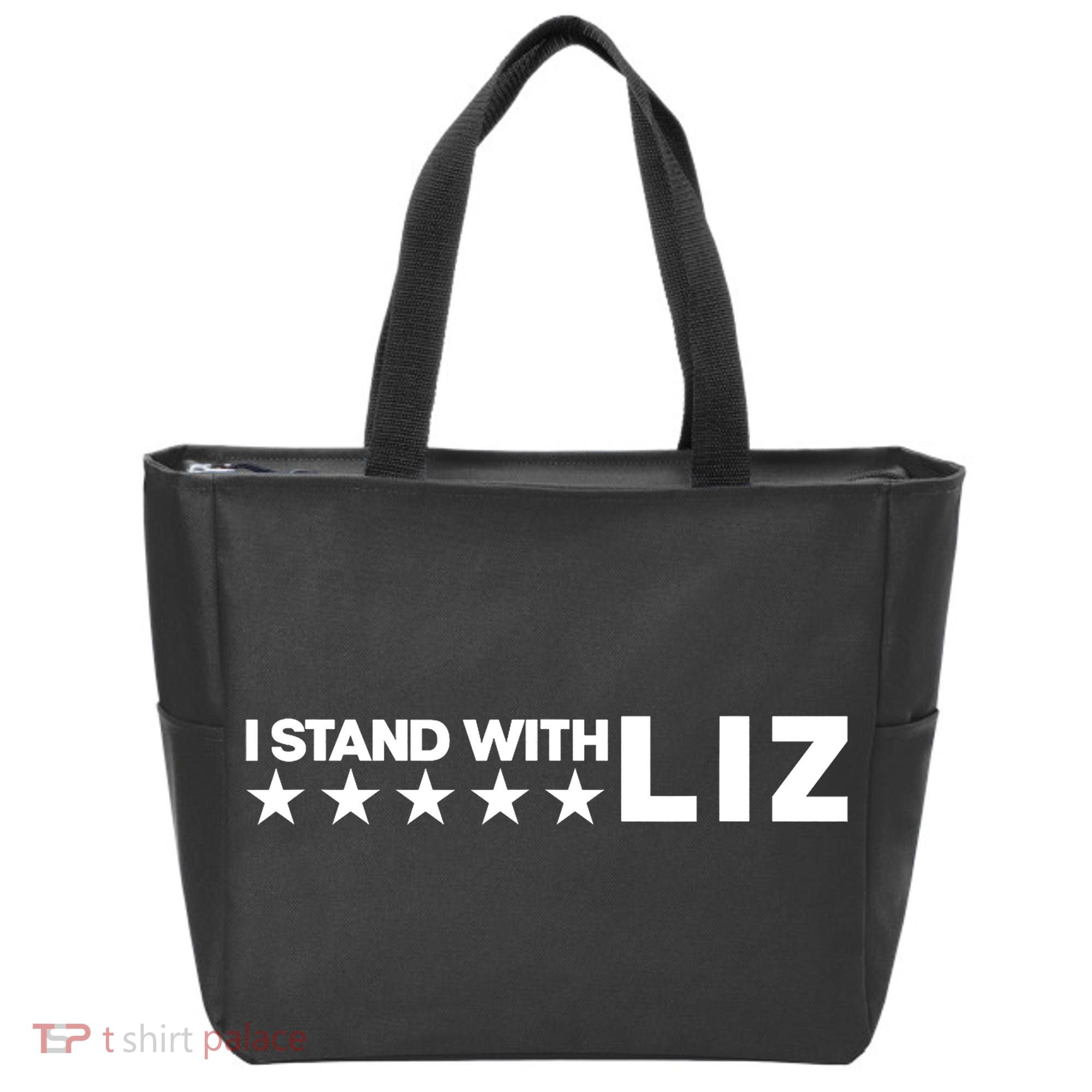 I Stand With Liz Support Liz Cheney Politic Tote Bag
