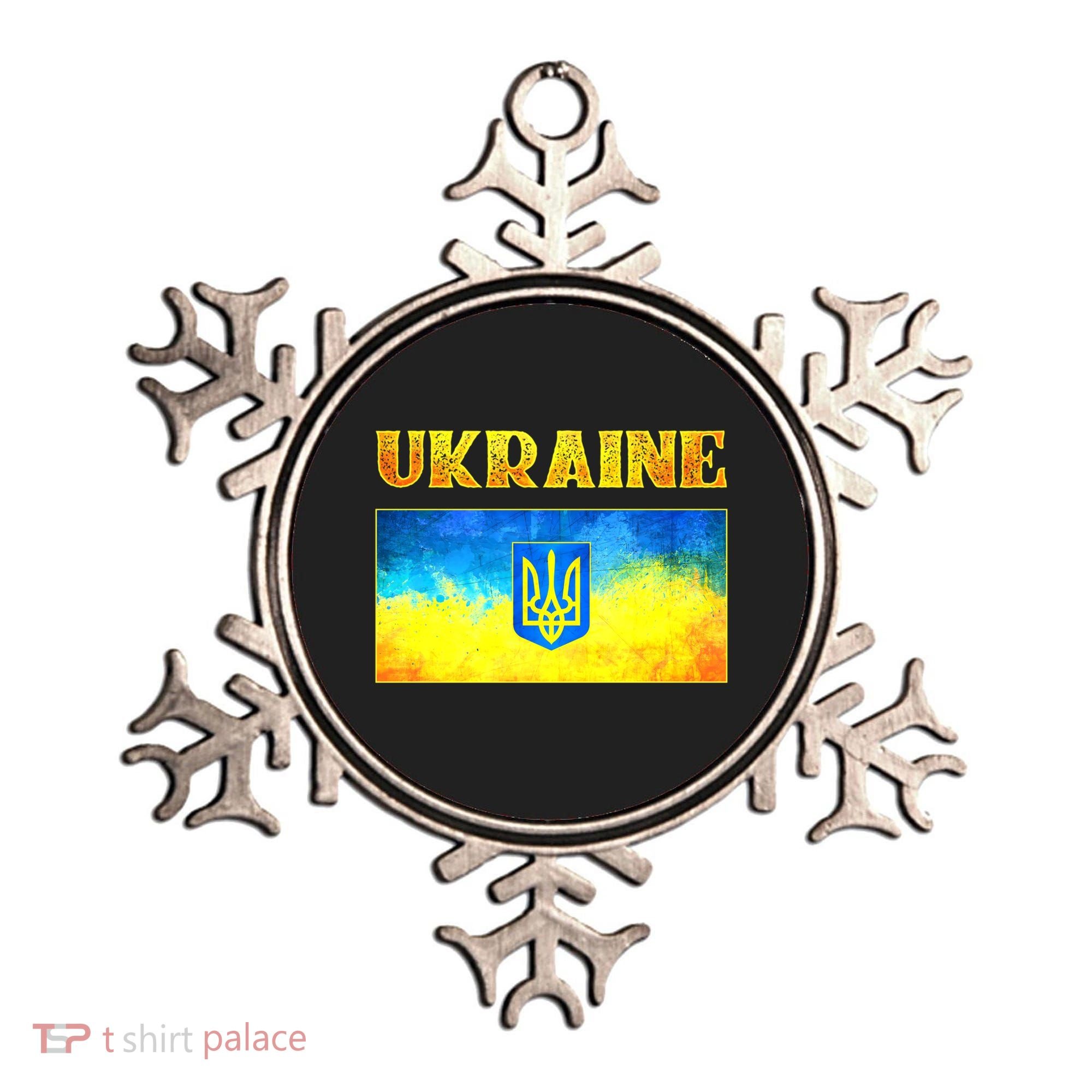 I Stand With Ukraine Gift Ukrainian Flag Ukraine Funny Gift Ornament