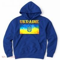I Stand With Ukraine Gift Ukrainian Flag Ukraine Funny Gift Hoodie thumb 0