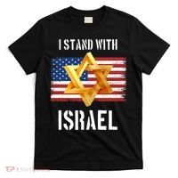 I Stand With Israel Israel Palestine Conflict Support Israel T-Shirt thumb 0