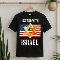 I Stand With Israel Israel Palestine Conflict Support Israel T-Shirt thumb 2