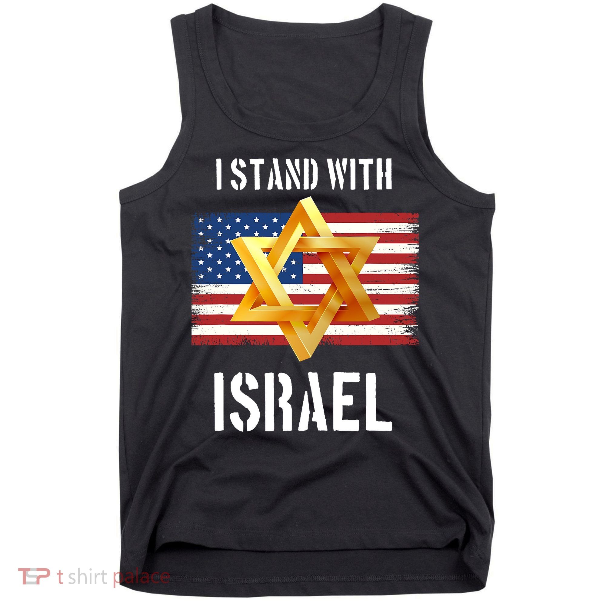 I Stand With Israel Israel Palestine Conflict Support Israel Tank Top