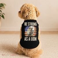 I Stand With Trump Be Strong As A Lion Doggie Tank thumb 2