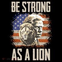 I Stand With Trump Be Strong As A Lion Coffee Mug thumb 5