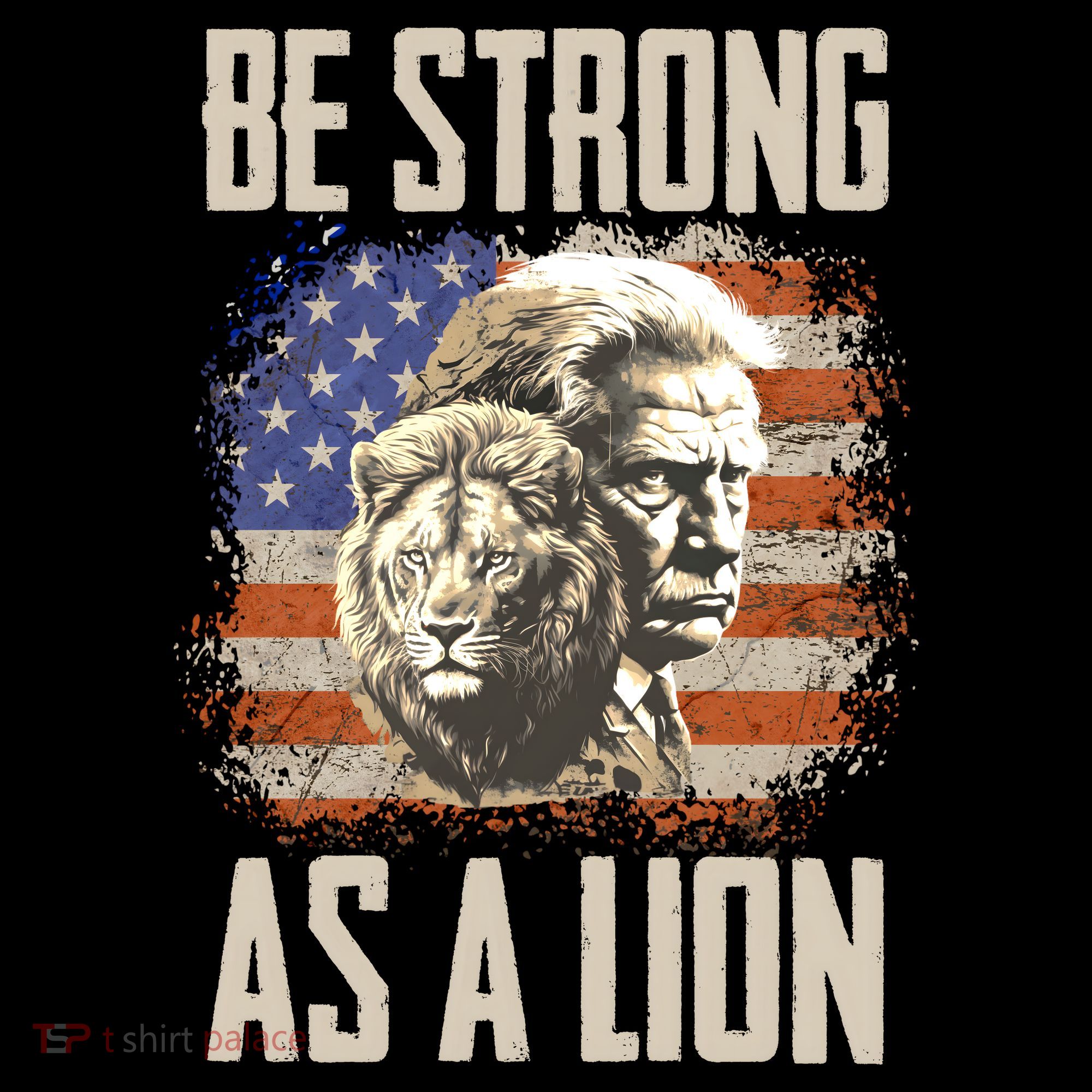 I Stand With Trump Be Strong As A Lion Coffee Mug
