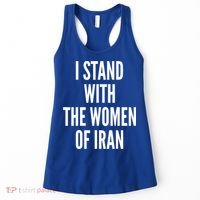 I Stand With The Women Of Iran Iranian Flag, #Freeiran FIST Women's Tank Top thumb 0