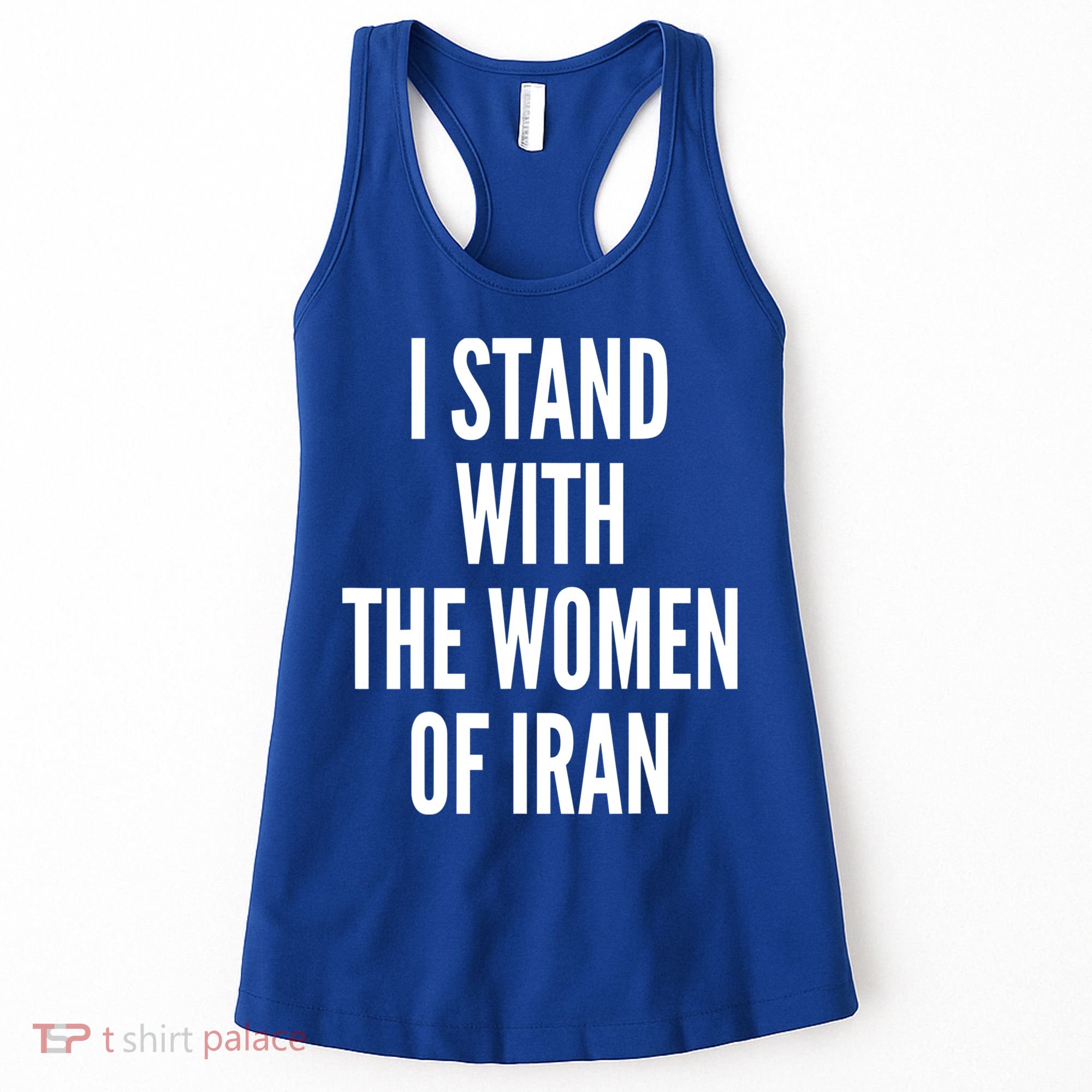 I Stand With The Women Of Iran Iranian Flag, #Freeiran FIST Women's Tank Top