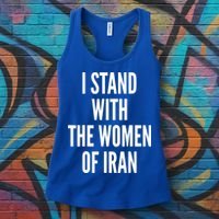 I Stand With The Women Of Iran Iranian Flag, #Freeiran FIST Women's Tank Top thumb 3