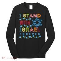 I Stand With Israel Forever/ Christians Supporting Jewish Long Sleeve Shirt thumb 0