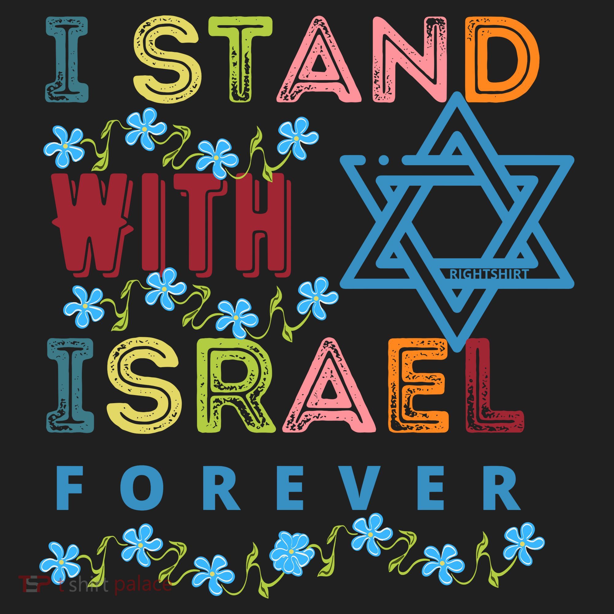 I Stand With Israel Forever/ Christians Supporting Jewish Hat