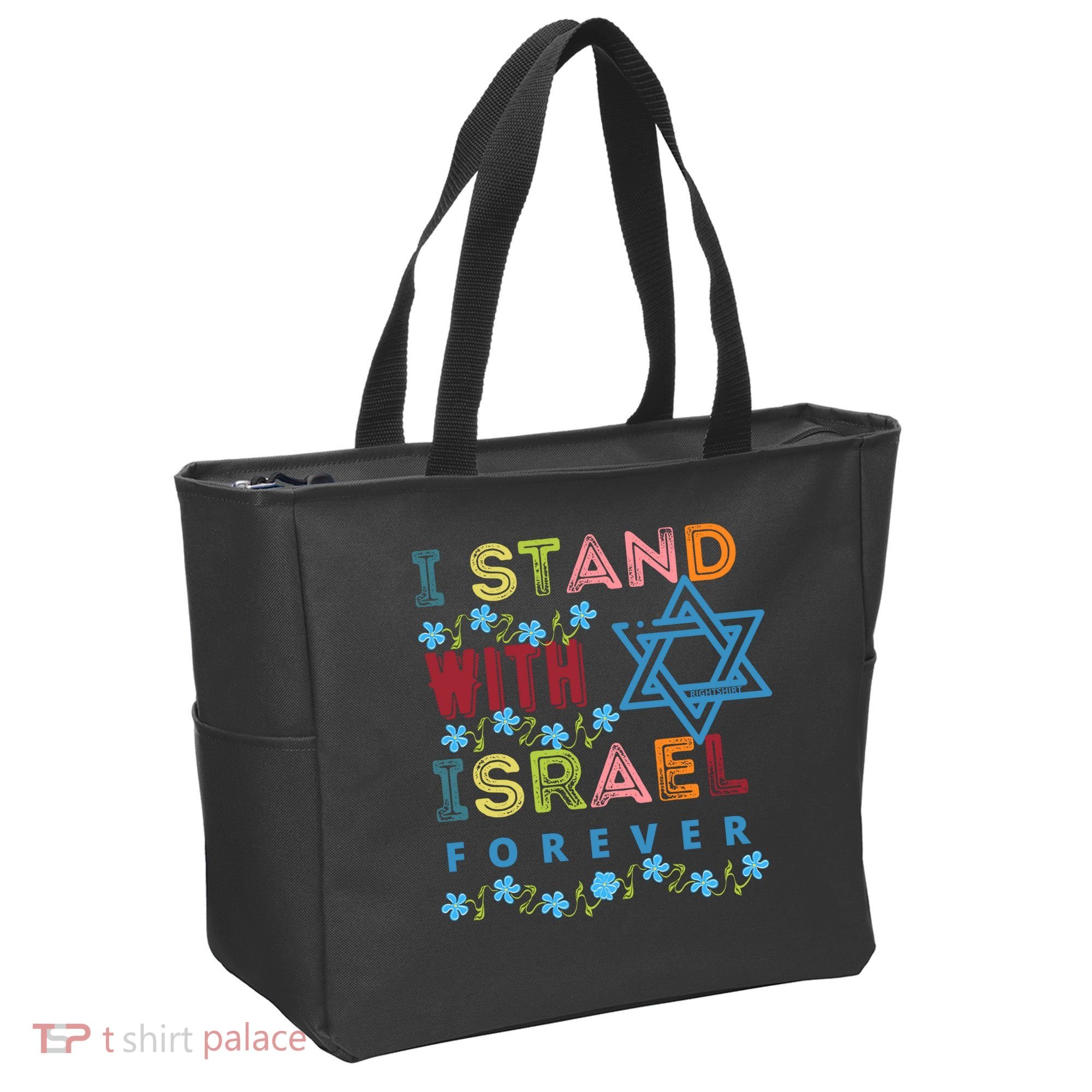 I Stand With Israel Forever/ Christians Supporting Jewish Tote Bag